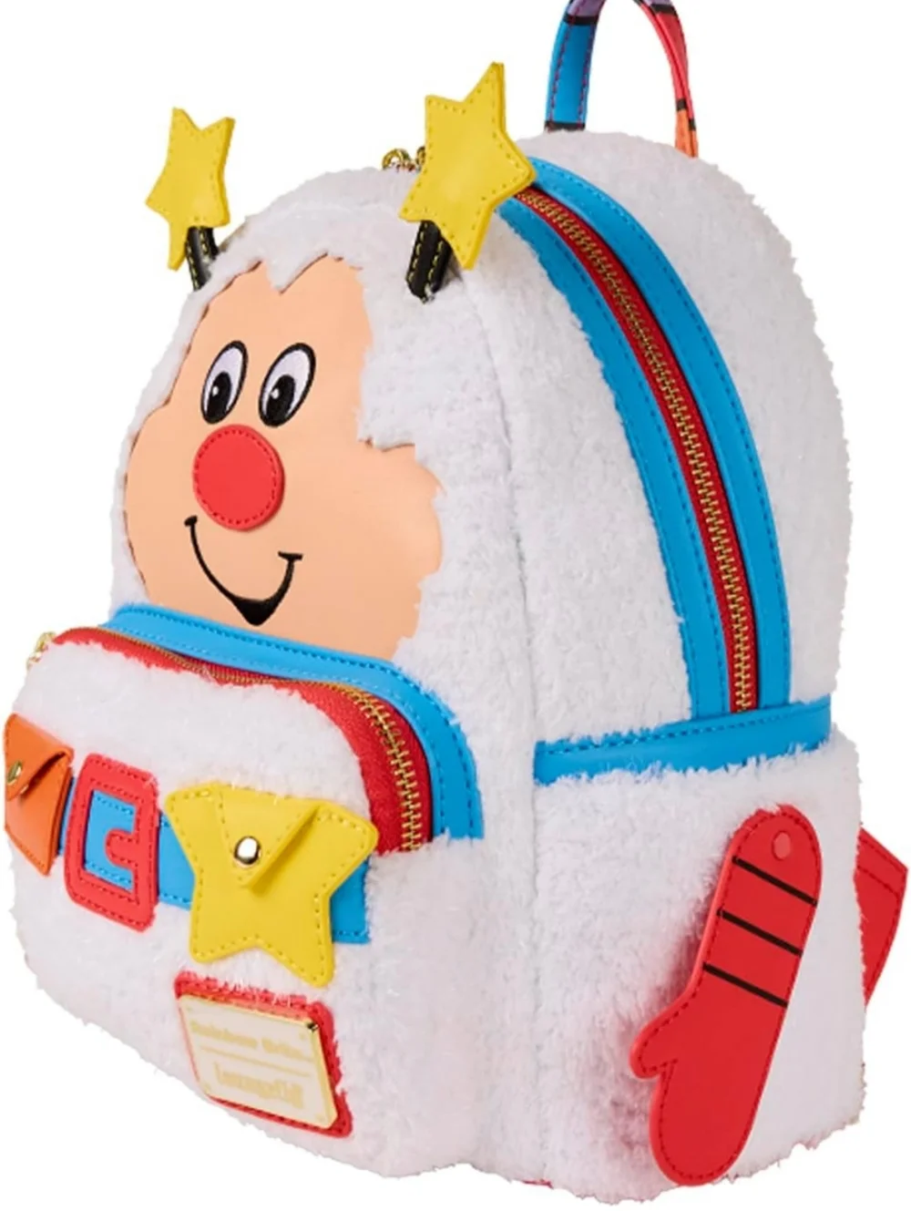 Loungefly Rainbow Brite Twink Mini Plush Backpack Figural Bag